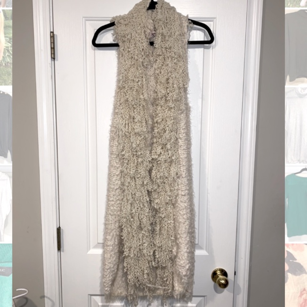 Shaggy-Chic vest
